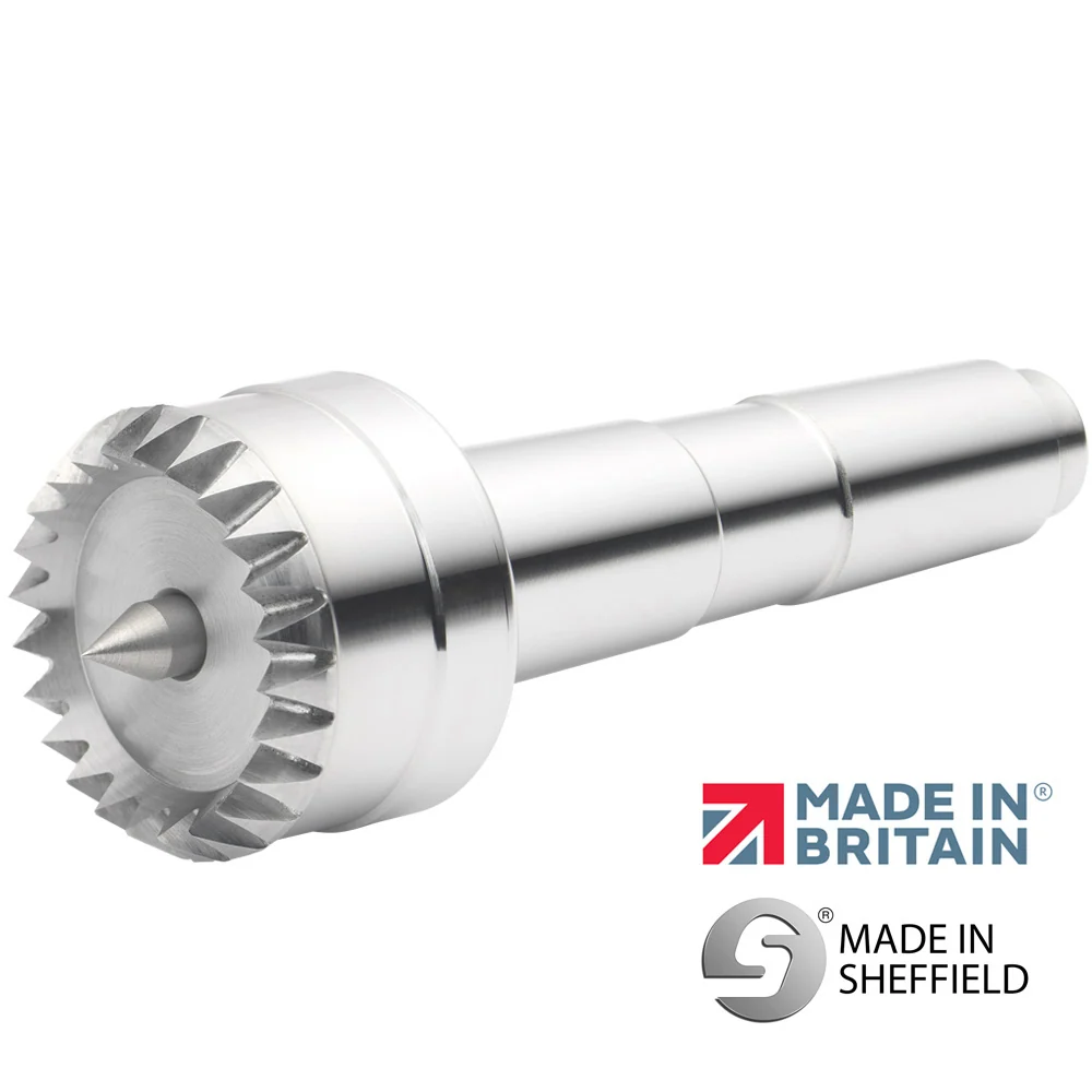 Functional Record Power Coronet Hawk 32mm Sprung Point Multi-Tooth Drive Center 2MT Specialty