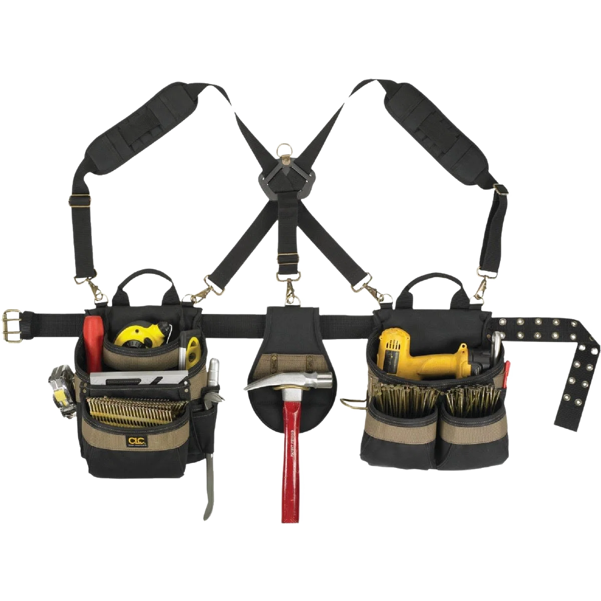 Exclusive CLC Work Gear 5-Piece Comfortlift Carpenter Apron System Superior