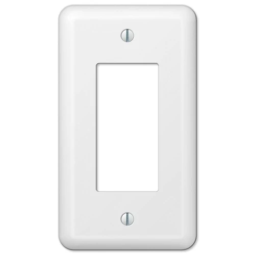 Next-Generation Amerelle 1 Rocker Devon White Wallplate Stylish