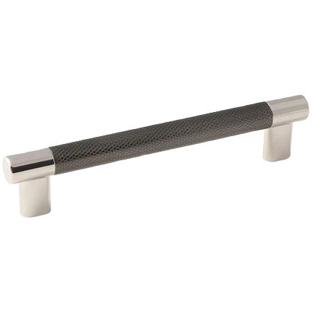 Pure Amerock Esquire Polished Nickel Gunmetal Pull 6-5 16 in. Selected