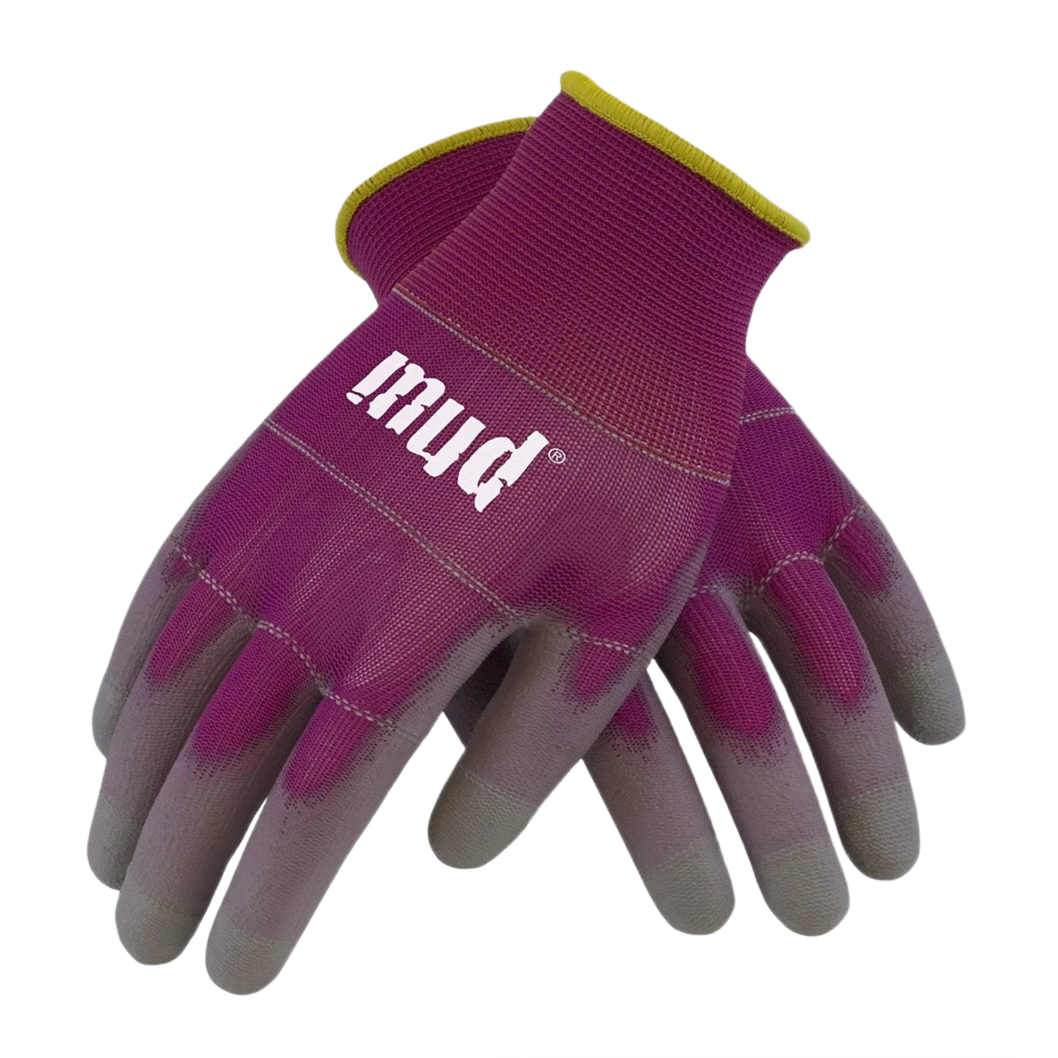 Quality Mud Large Smart Raspberry Work Gloves Soft