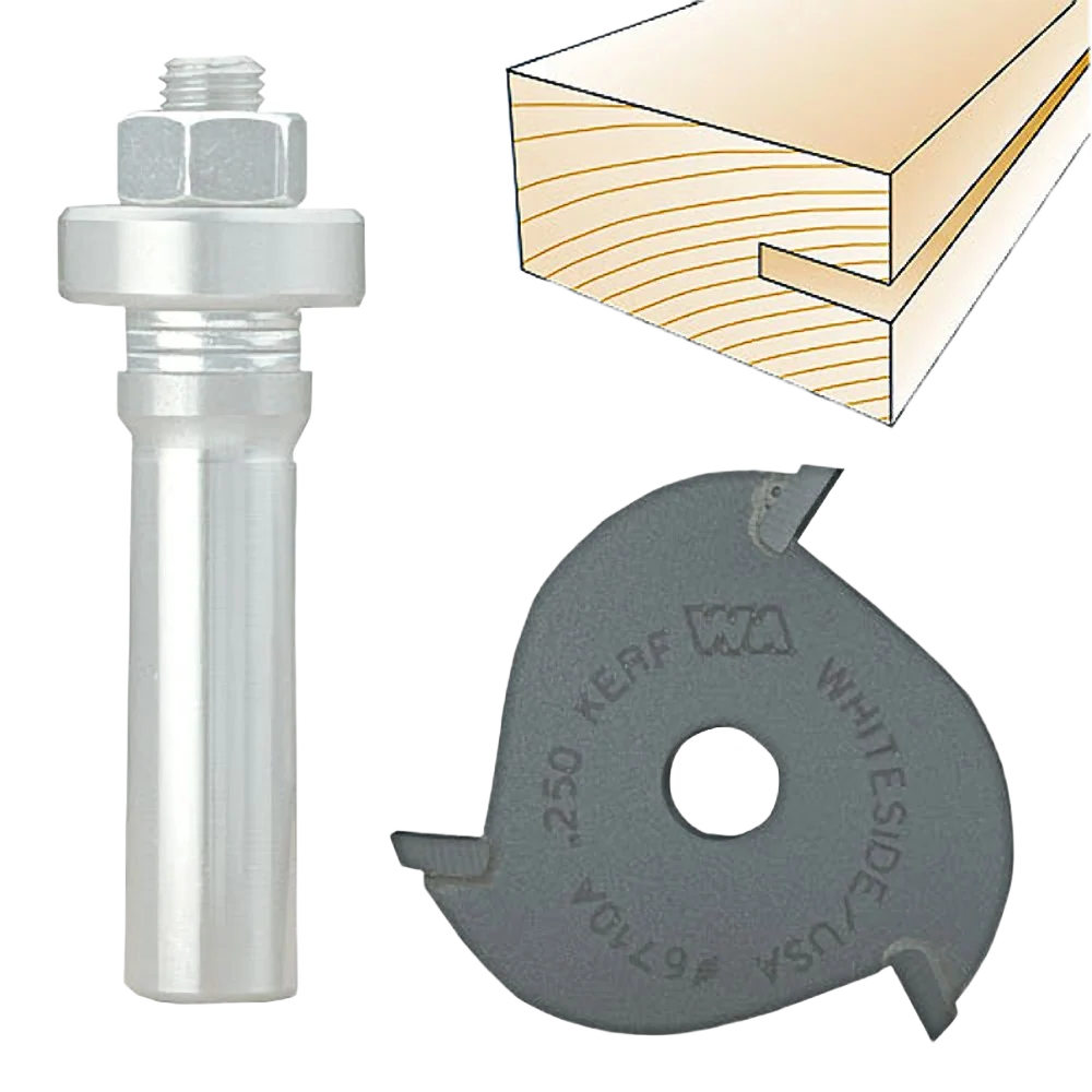 Clean Whiteside 3-Wing Slotting Cutter 5 32 in. Sustainable