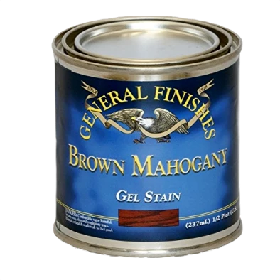 Breathable General Finishes Brown Mahogany Gel Stain 1 Quart Healthy