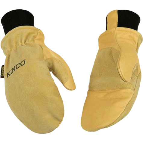 Smooth Kinco Men’s XL Premium Suede Pigskin Winter Work Gloves Original Design
