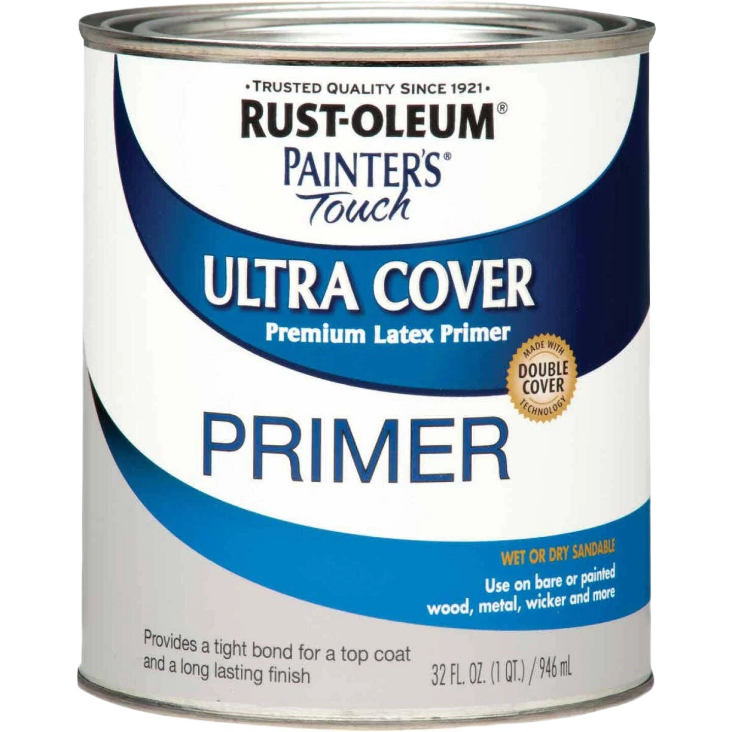 Genuine Rust-Oleum Painter’s Touch Flat Gray Ultra Cover Primer 1 Quart Organic
