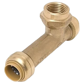Minimalist SharkBite Center Slip Tube Repair Tee 1 2 in. Practical