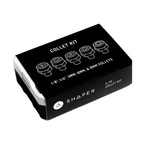 Environmentally Friendly Shaper Tools 5pc Complete Collet Kit Comfortable