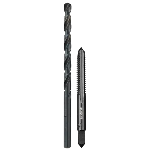 Prestigious Milwaukee 1 4 -20 NC Straight Flute Plug Tap 7 Drill Bit Functional