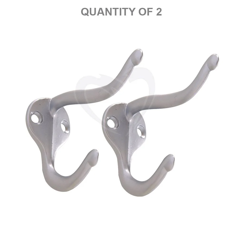 Excellent Hillman Coat Hat Hook- Satin Chrome Reusable