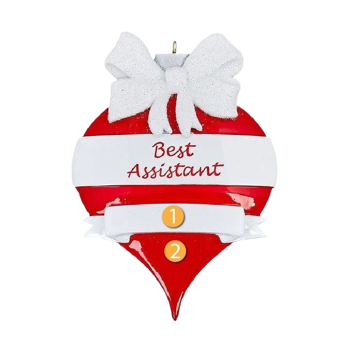 Lightweight Rudolph Me Personalized Assistant Ornament Smooth