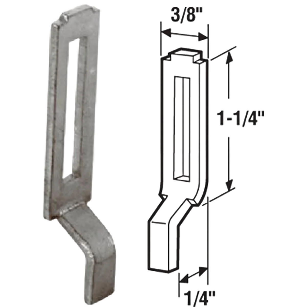 User-Friendly Prime-Line Striker with Screws Specialty