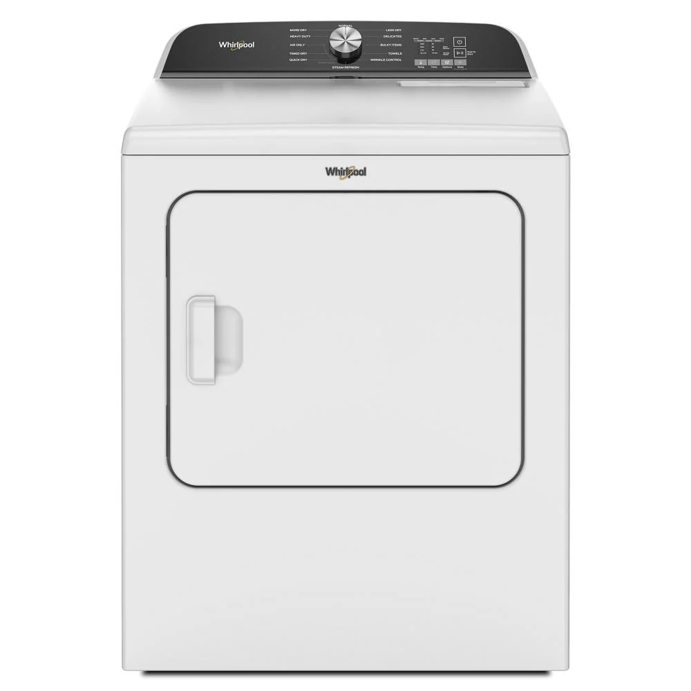 Unique 7.0 Cu. Ft. Whirlpool® Top Load Gas Dryer with Moisture Sensor Quality