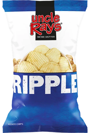 Authentic Uncle Ray’s Ripple Potato Chips 8.5 oz. Consistent