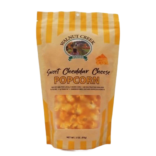 Advanced Walnut Creek Sweet Cheddar Cheese Popcorn High-Grade