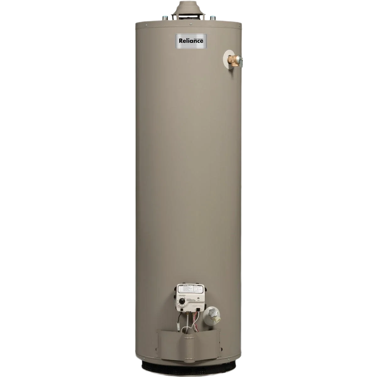 Refined Reliance 50 Gallon Tall Natural Gas Water Heater Prestigious