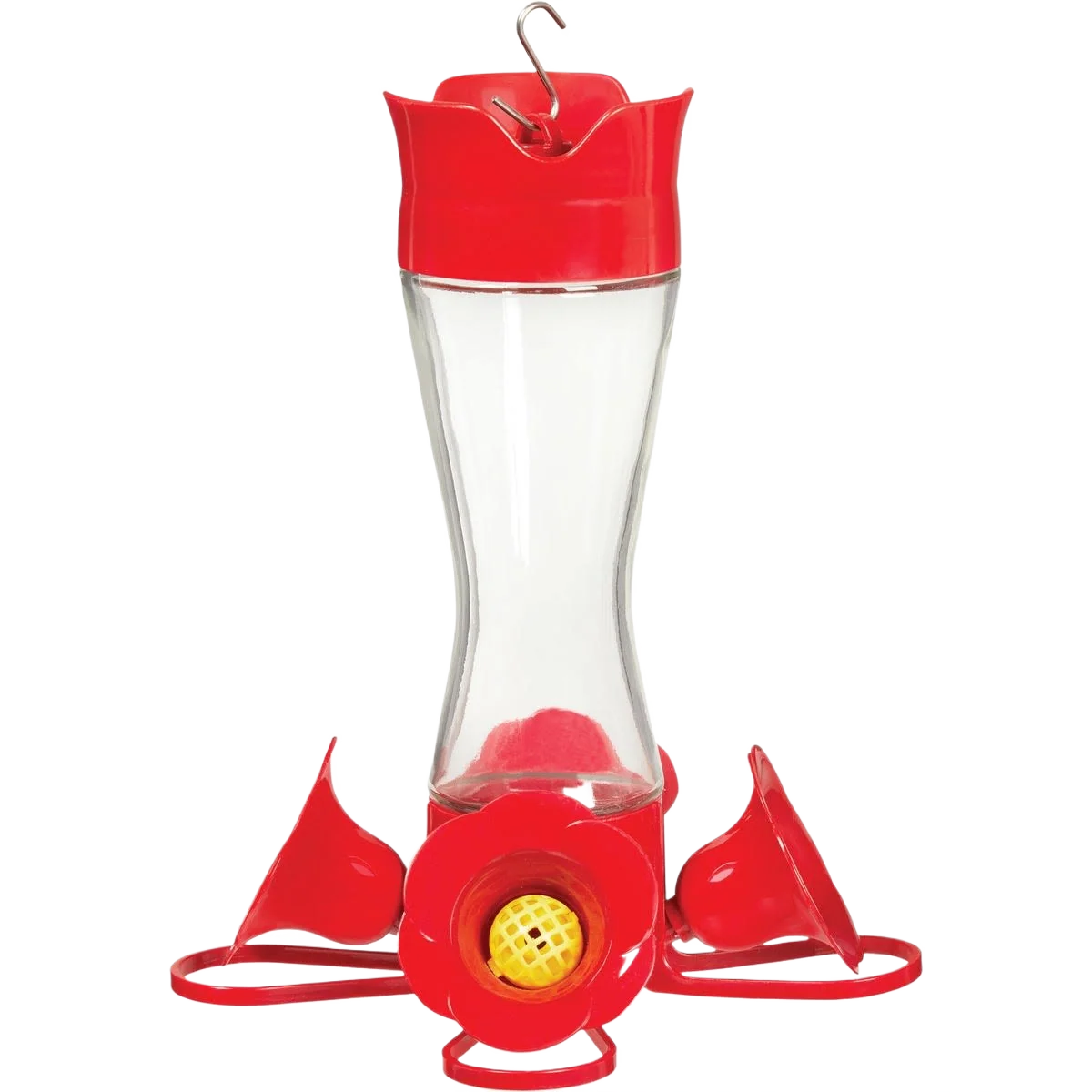 Stylish Perky-Pet Glass Hummingbird Feeder 8 oz. Long-Lasting