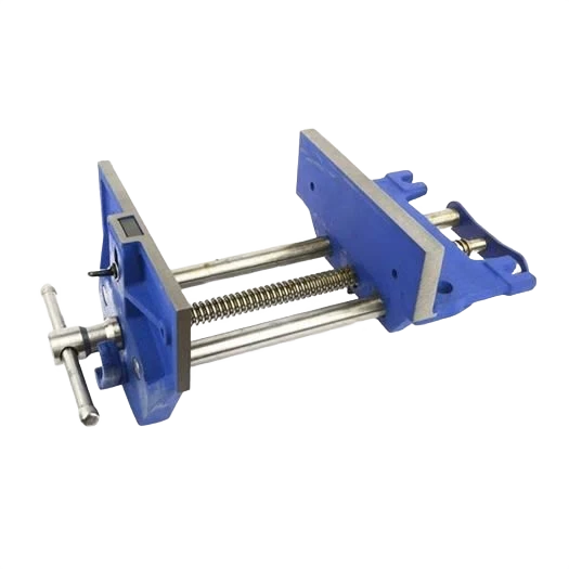 Green Big Horn 9 in. Woodworkers Bench Vise Fast