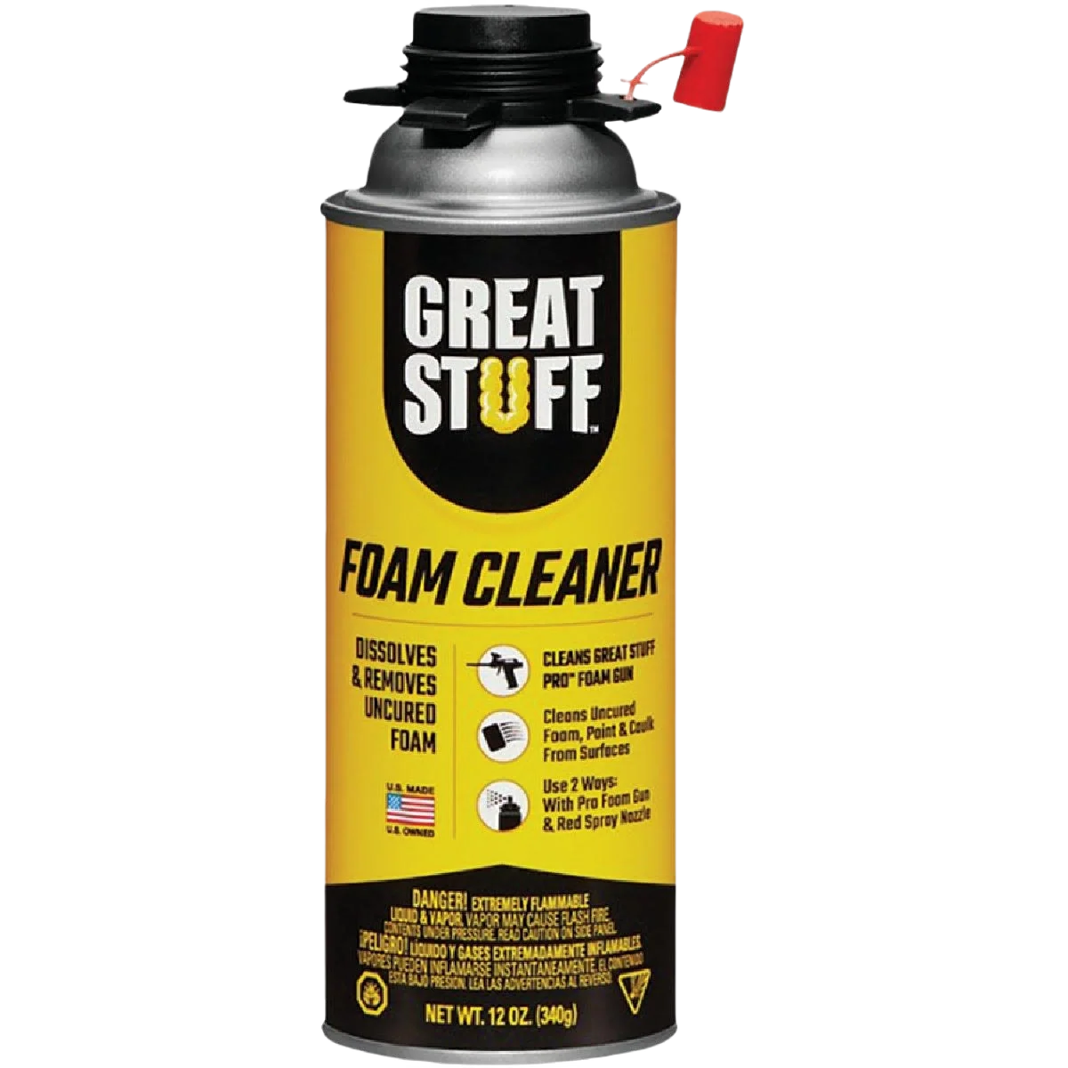 Trusted Great Stuff Pro Series Gun Cleaner 12 oz. Official