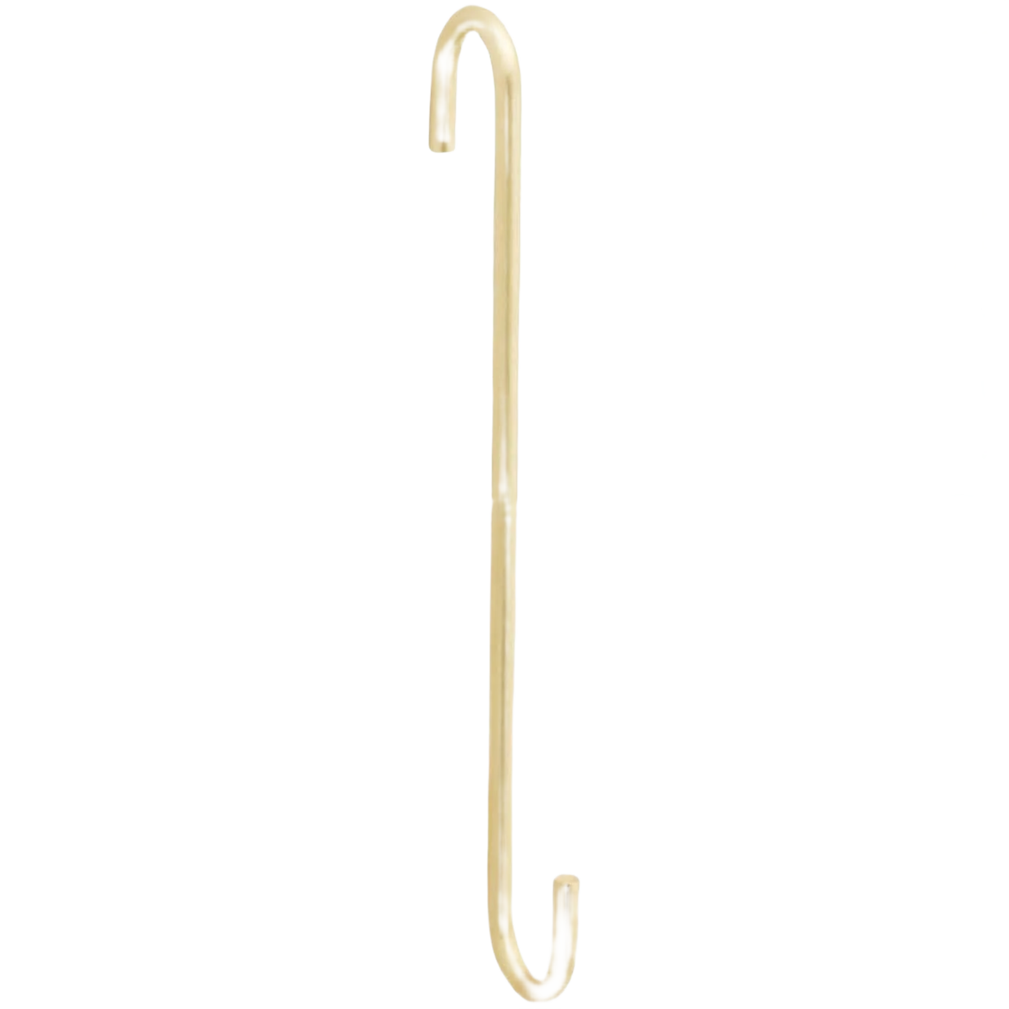 Refined National Hardware 8 Brushed Gold Steel Modern Large S-Hook Plant Hanger Innovative