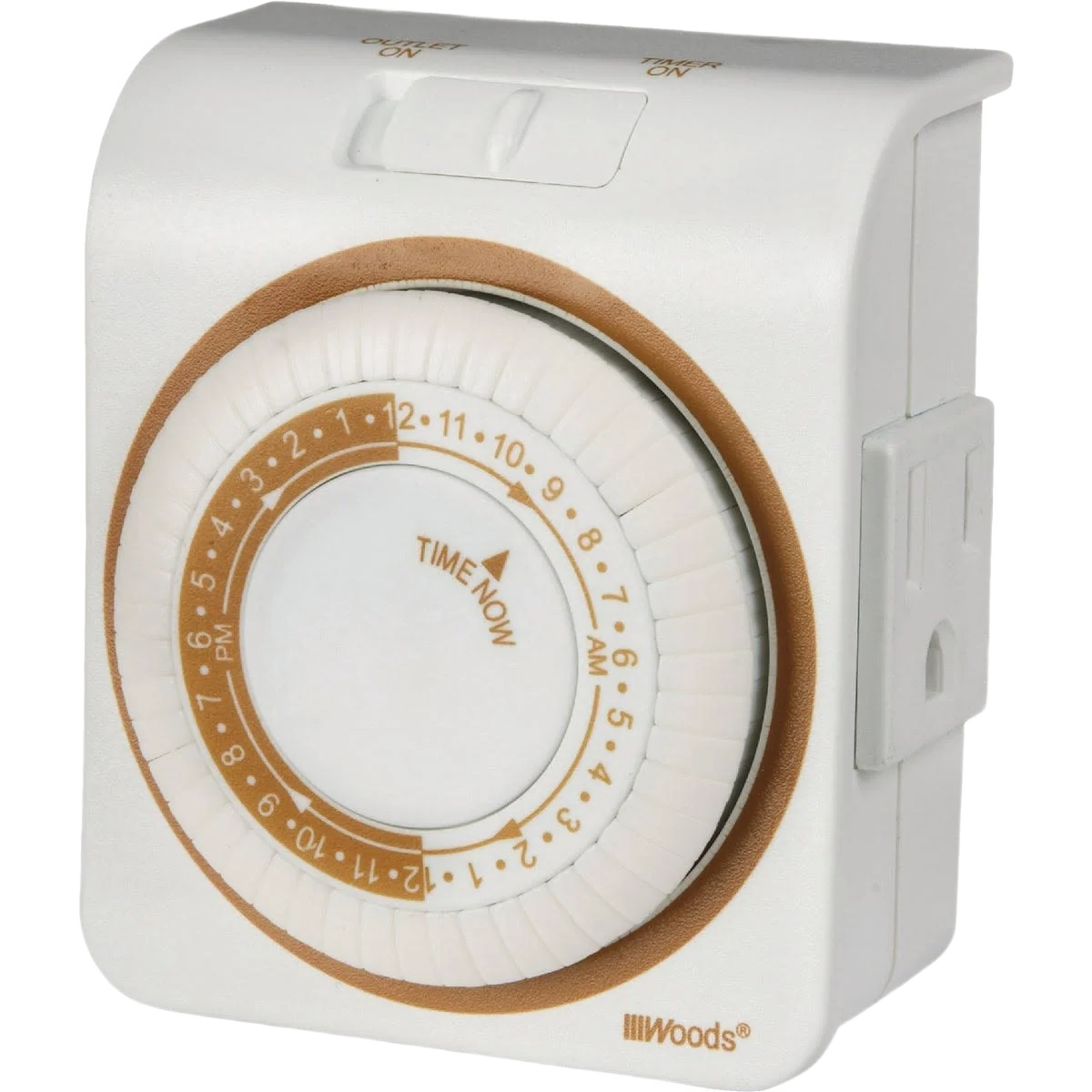 Optimized Woods Indoor Mechanical Timer Original Design