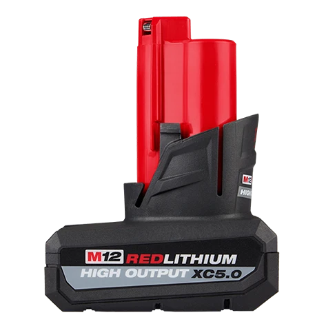 Efficient Milwaukee M12™ REDLITHIUM™ HIGH OUTPUT™ XC5.0 Battery Pack Original