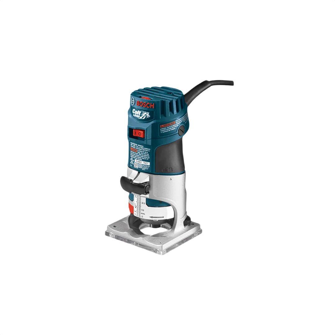 Fine Crafted Bosch Colt Electronic Variable-Speed Palm Router Luxury