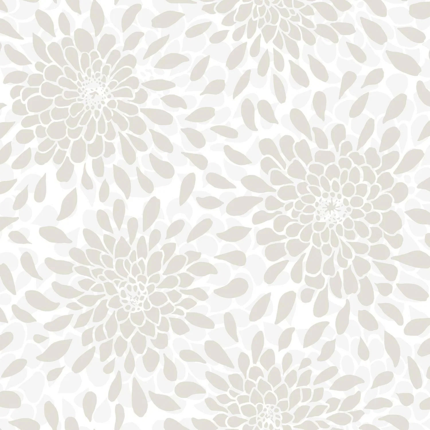 Green RoomMates Neutral Toss the Bouquet Peel Stick Wallpaper Crafted