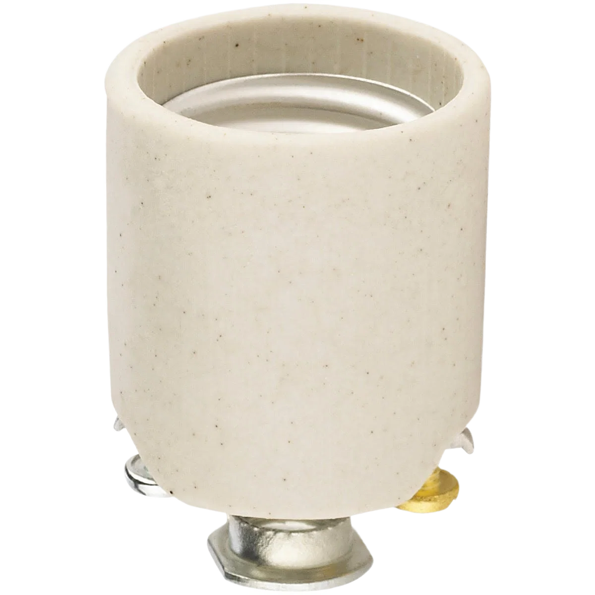 Refined Leviton Keyless Medium Base White Porcelain Lamp Socket Official