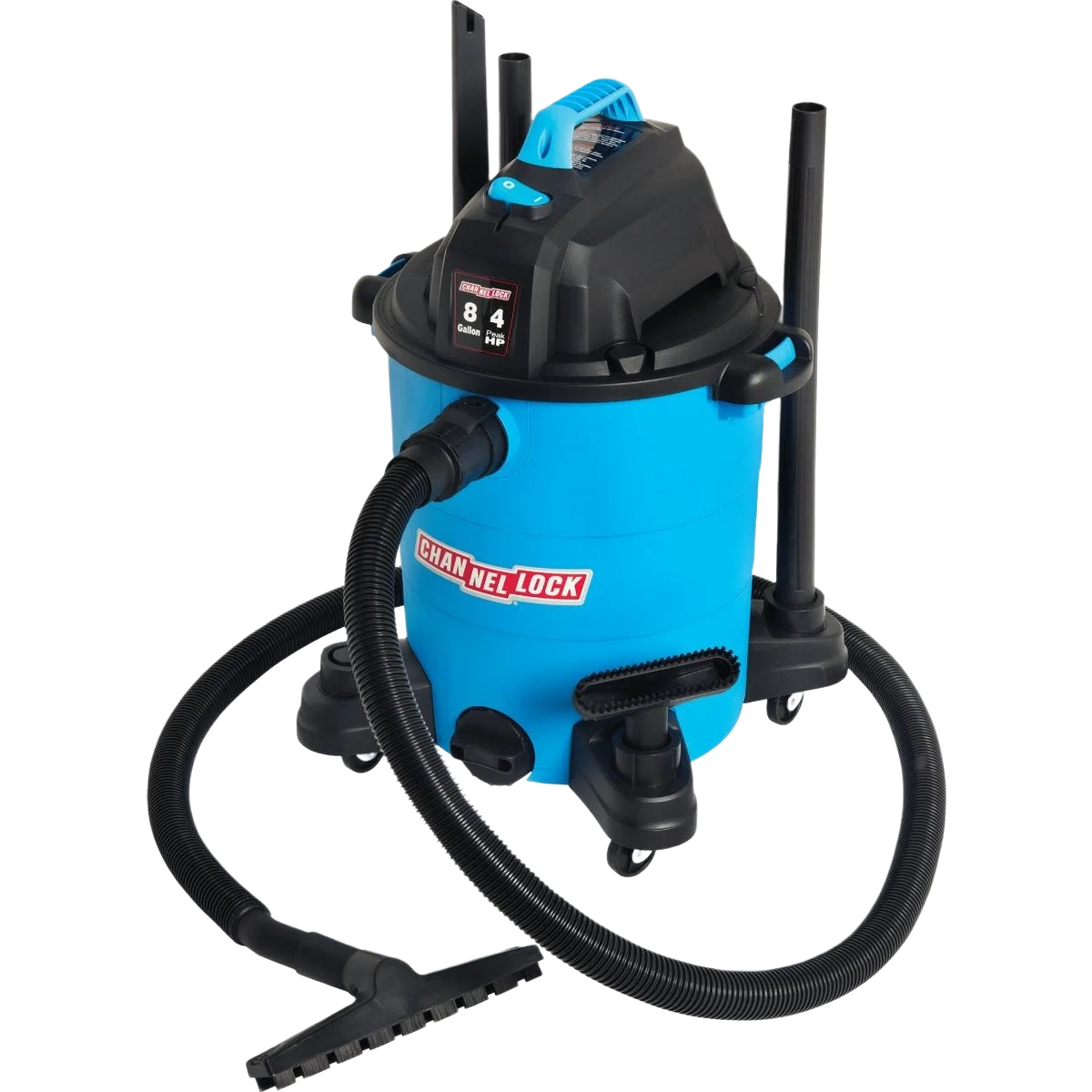 Original Channellock 8 Gallon Wet Dry Vacuum Carefully Designed