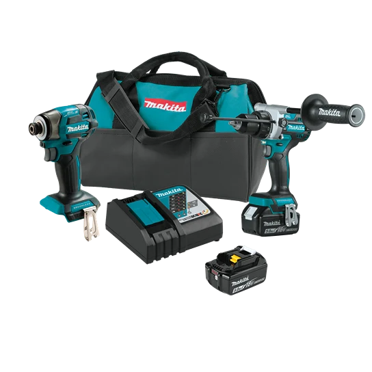 Premium Material Makita 18V LXT® Lithium Ion Brushless Cordless 2-Pc. Combo Kit Superior