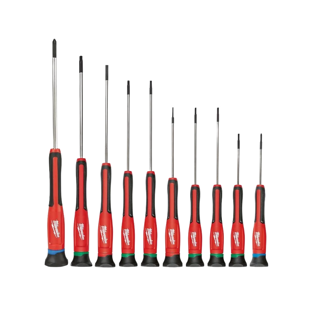 Trusted Milwaukee 10-PC Precision Screwdriver Set High-Quality
