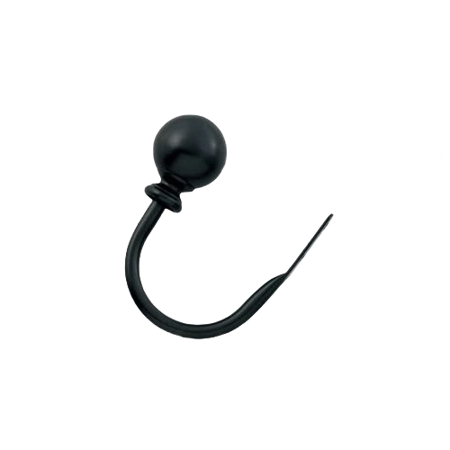 Certified Spring Window Fashions Black Ball Holdback Stylish