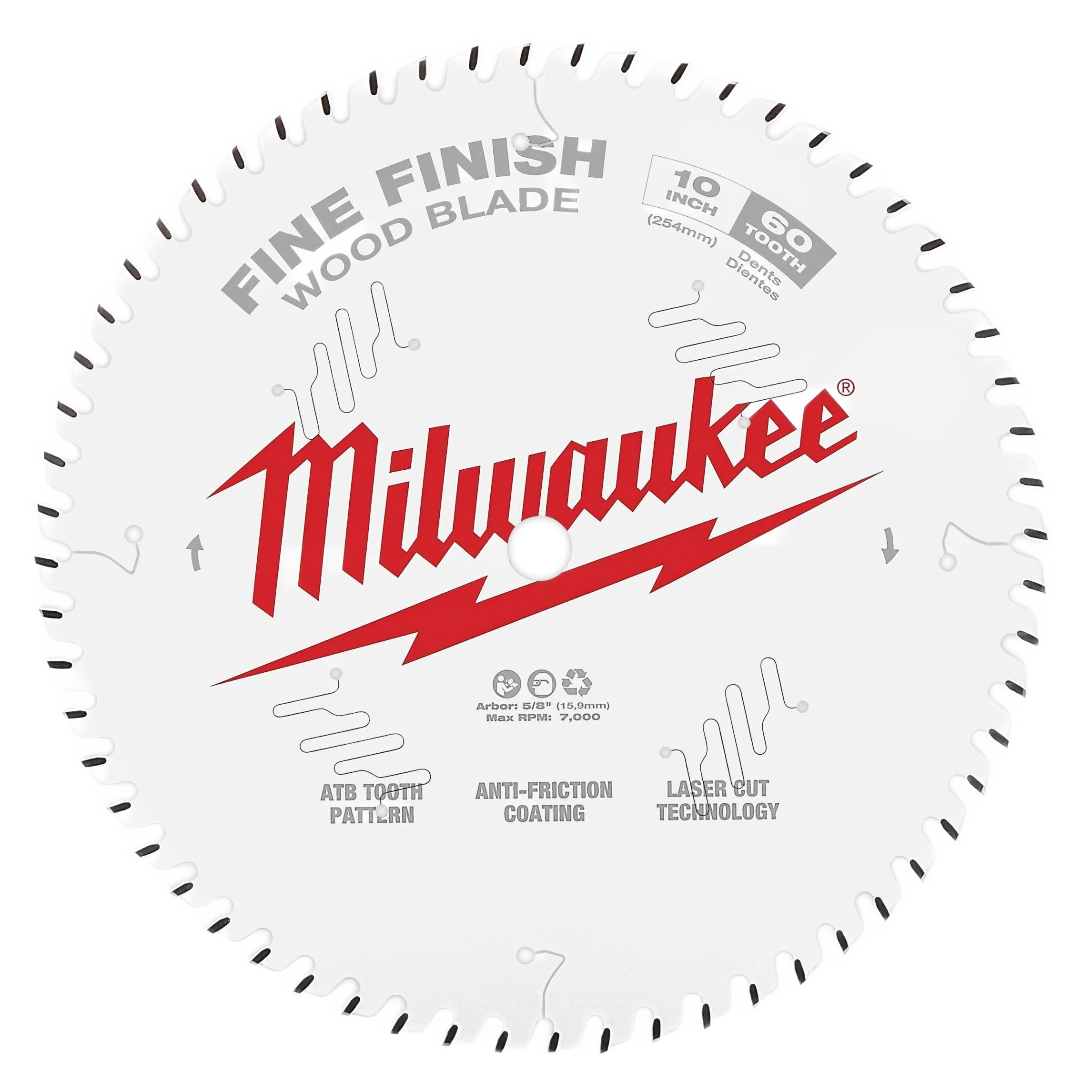 Outstanding Milwaukee 10 60T Wood-Cutting Circular Saw Blade Selected