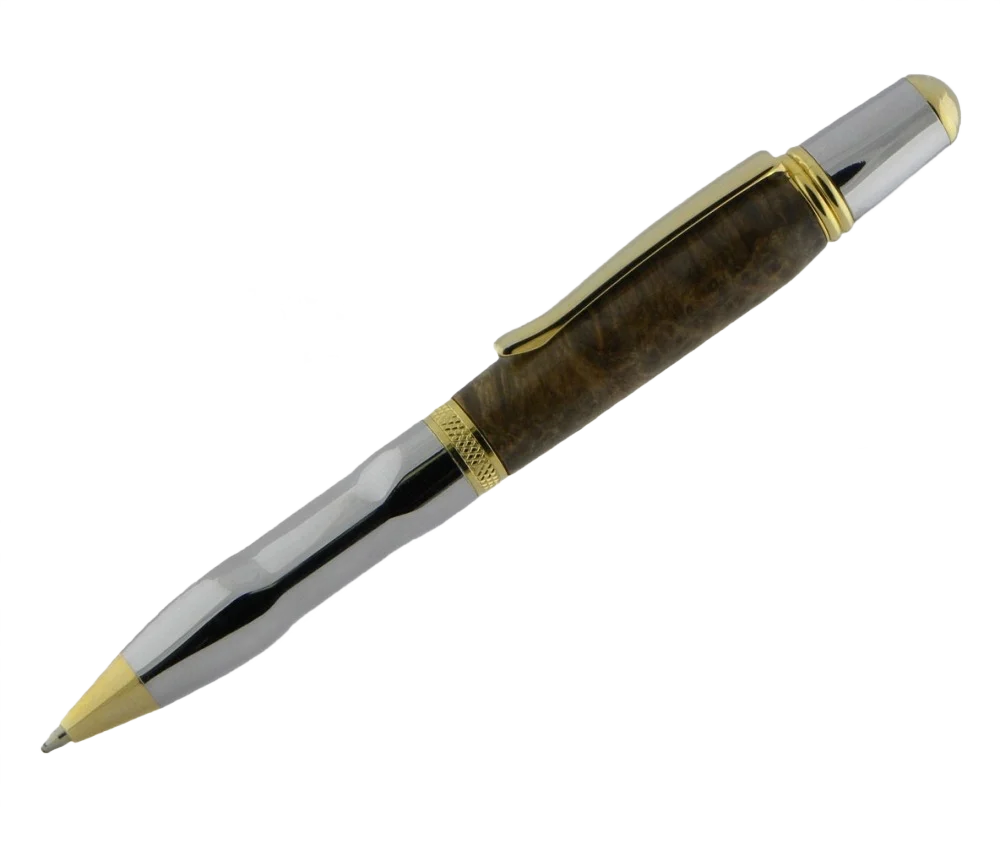 Effective Berea Hardwoods Sierra Ball Point Pen Chrm Gold Premium Material