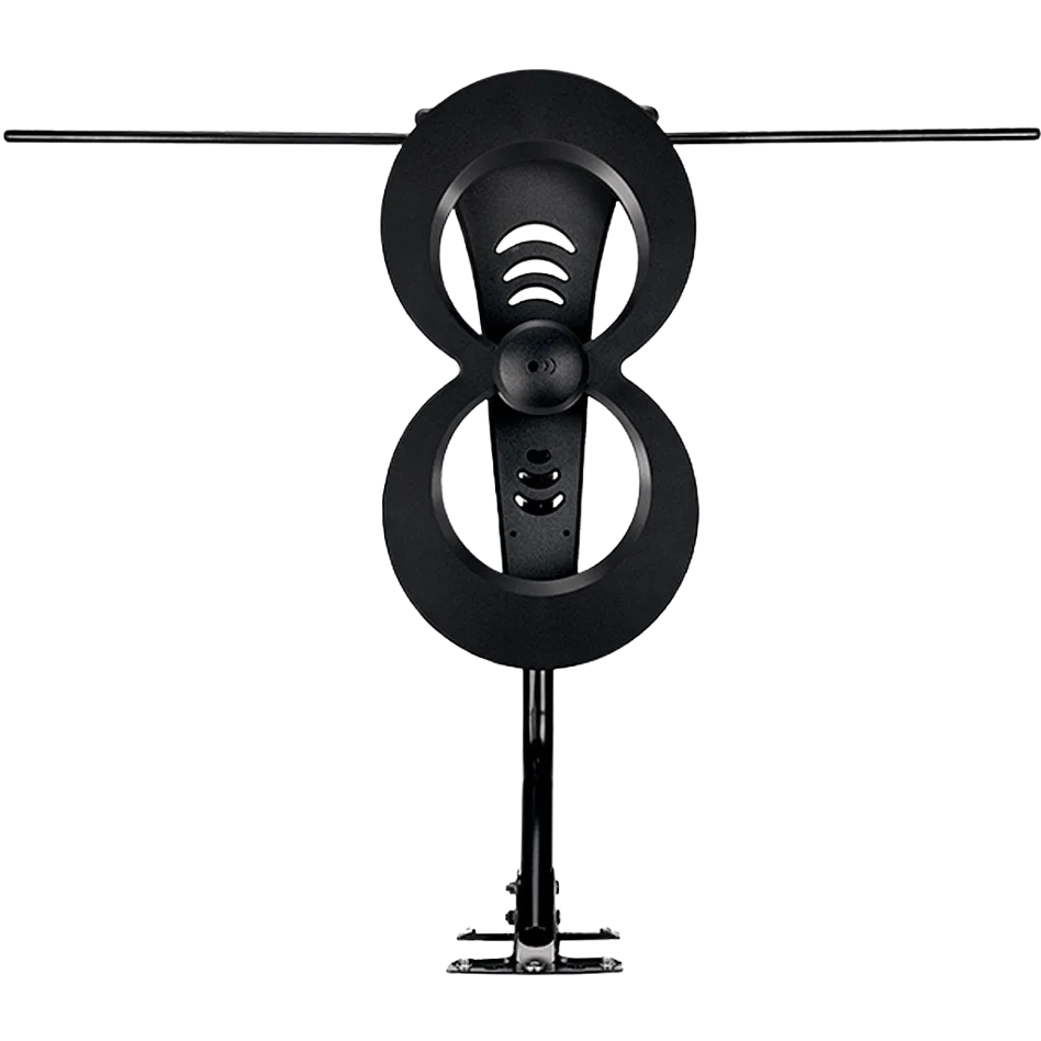 Fast Antennas Direct ClearStream 2MAX HDTV Antenna with 20 Mast and Base Secure