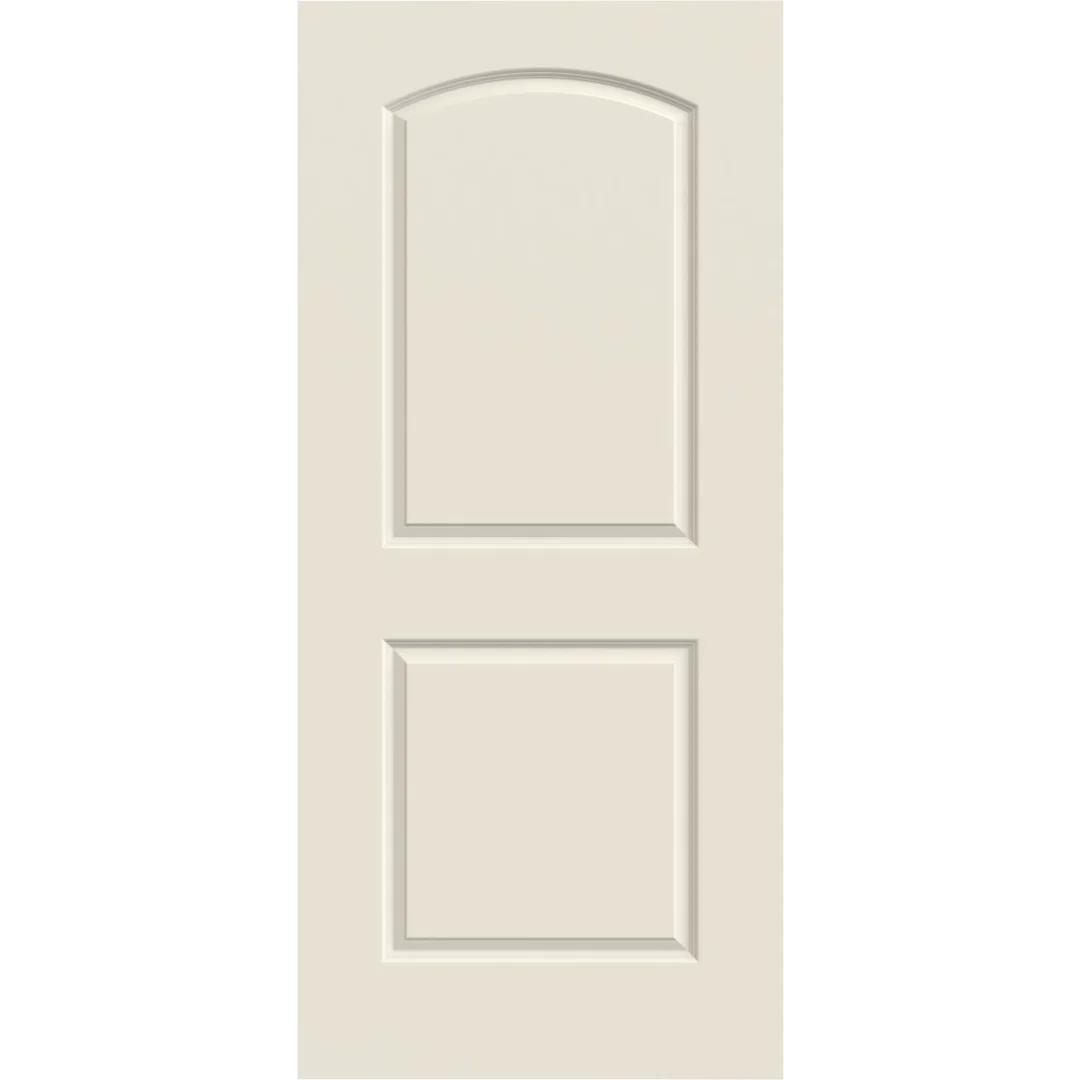 Genuine Jeld-Wen 30 in. x 80 in. Caiman Primed 2-Panel Interior Slab Hollow Core Door Elite
