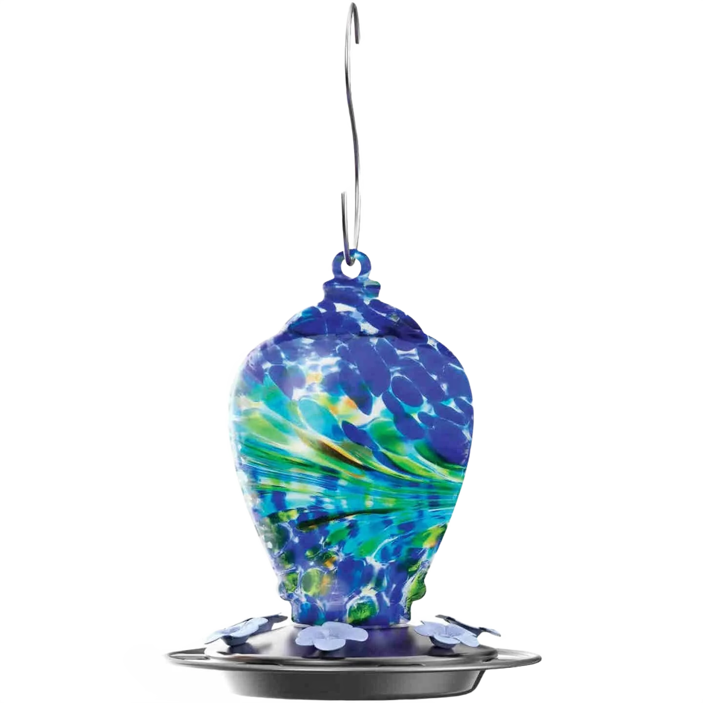 Expertly Made Nature’s Way Artisan Gravity Glass Hummingbird Feeder First-Class