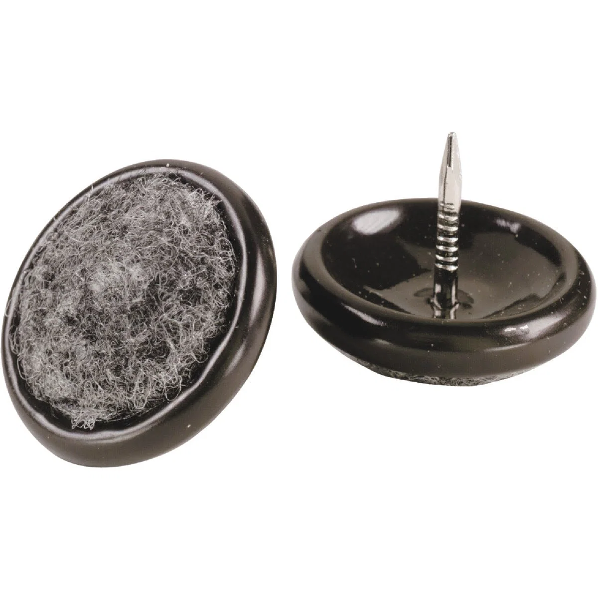 Outstanding Do it 1 In. Round Nail-On Carpet Base Glide 4-Pack High-Quality