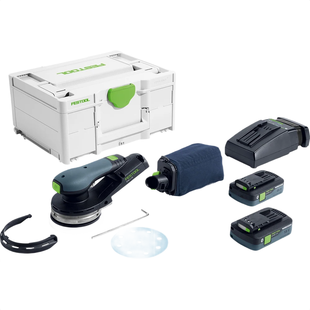 Reusable Festool ETSC 2 125 4 0 I-Plus Cordless Random Orbit Sander Authentic