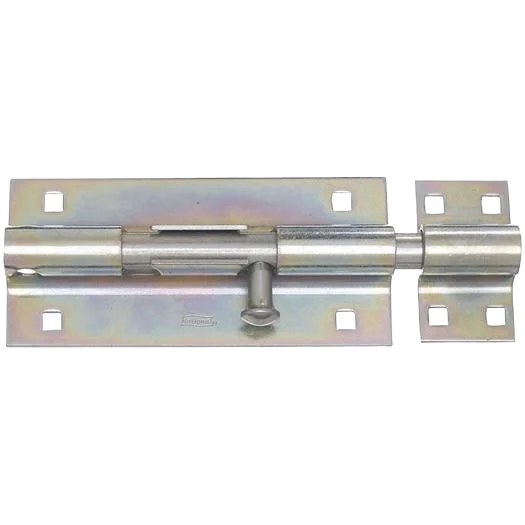 Eco-Friendly National Hardware 8 Zinc Extra Heavy-Duty Door Barrel Bolt Relaxed