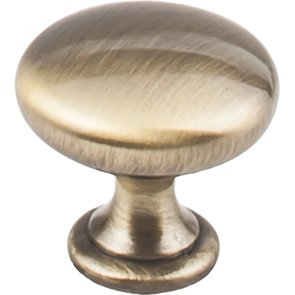 Pure Hardware Resources Elements Madison Knob Brushed Antique Brass Breathable