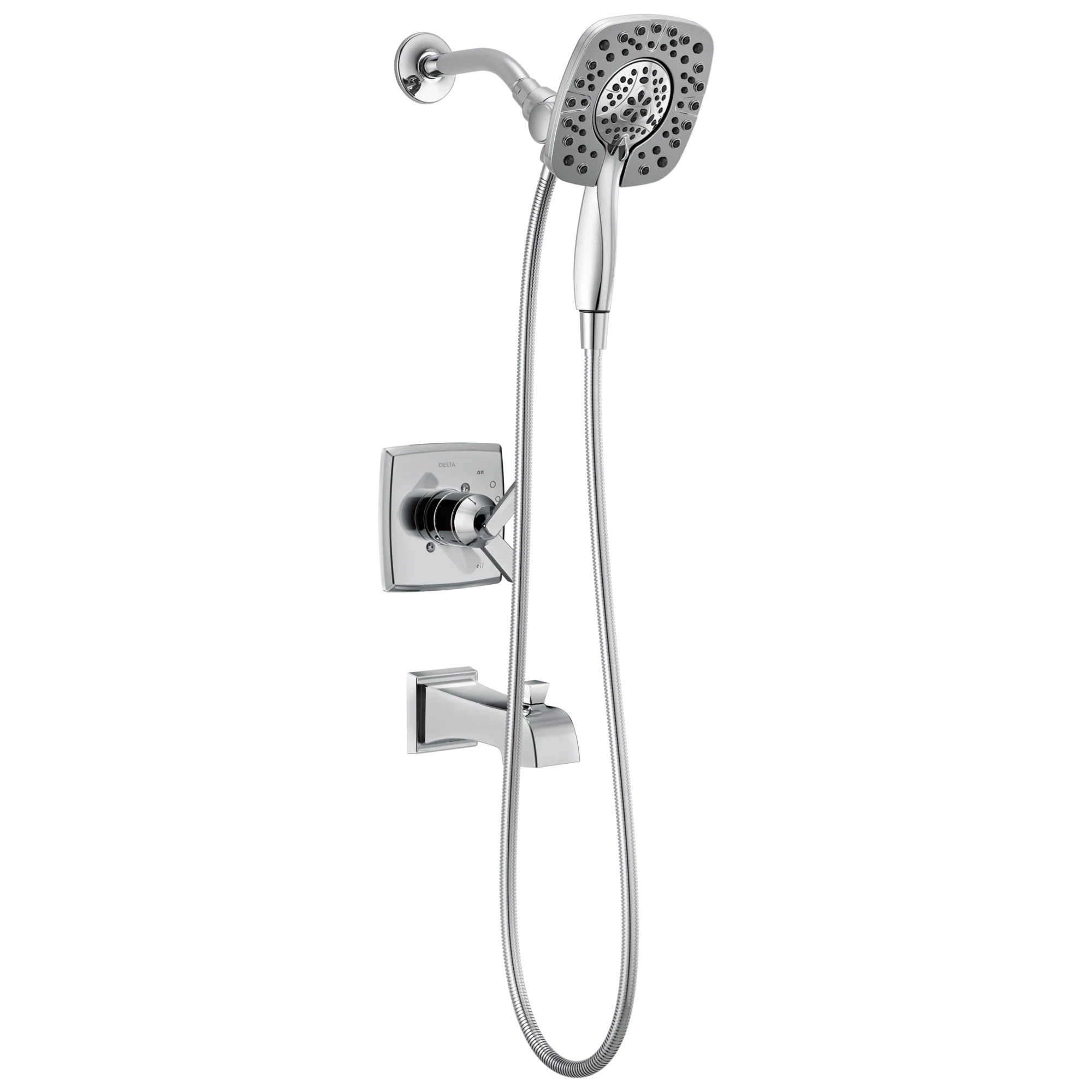 Fast Delta Ashlyn Monitor 17 Chrome Shower Trim With In2ition High-Grade