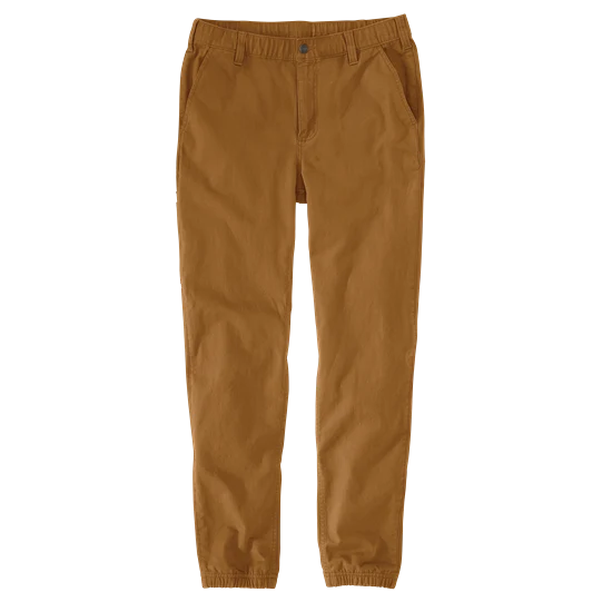 Selected Carhartt Men’s Regular W36 Brown Rugged Flex® Relaxed Fit Canvas Jogger Pant Clean