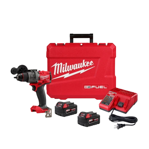 Clean Milwaukee M18 FUEL™ 1 2 Hammer Drill Driver Kit Enhanced