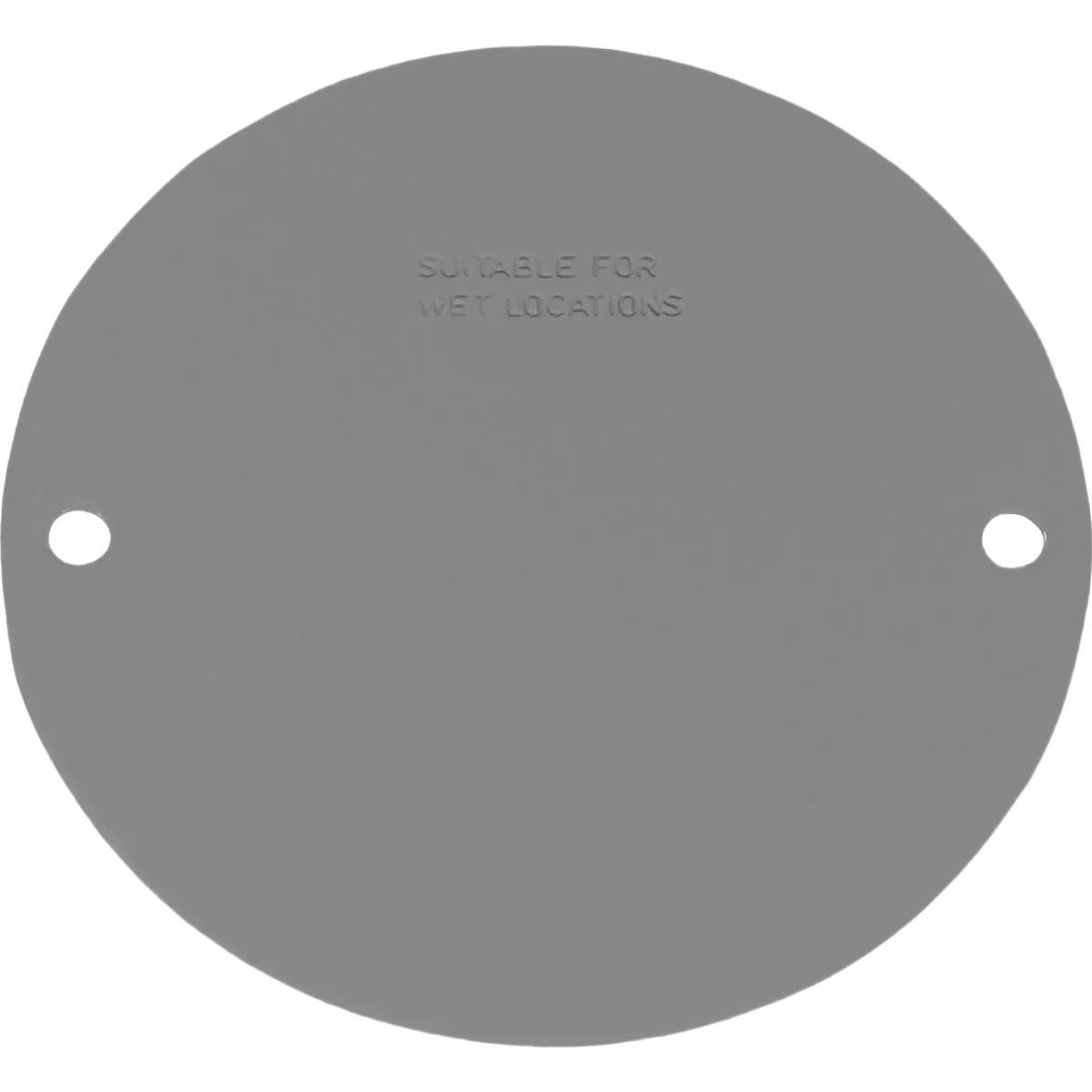 Pure Southwire 4 Blank Gray Stamped Steel Weatherproof Cover Smart