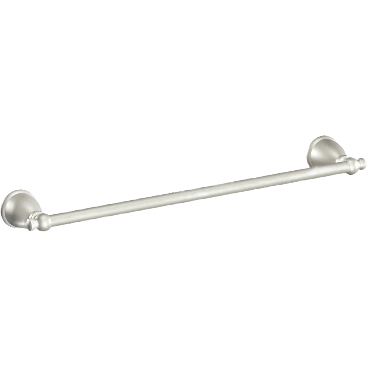 Efficient Moen Caldwell Brushed Nickel Towel Bar 18 in. Exclusive
