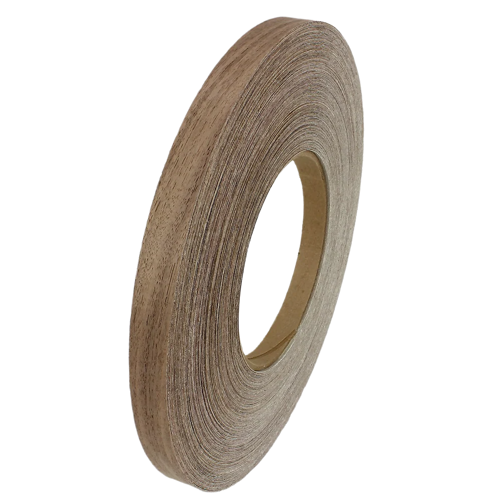 Practical Sauers Walnut 7 8 in. x 250 ft. Edge Band Recyclable