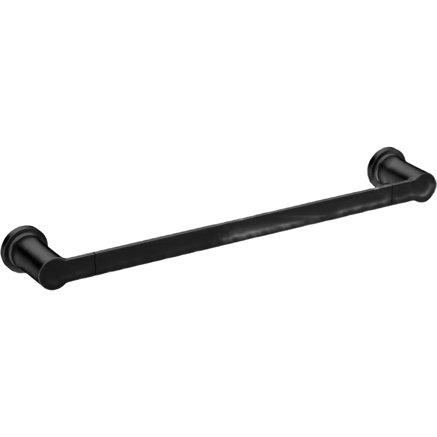 Sustainable Moen Rinza Matte Black Towel Bar 24 in. Proven
