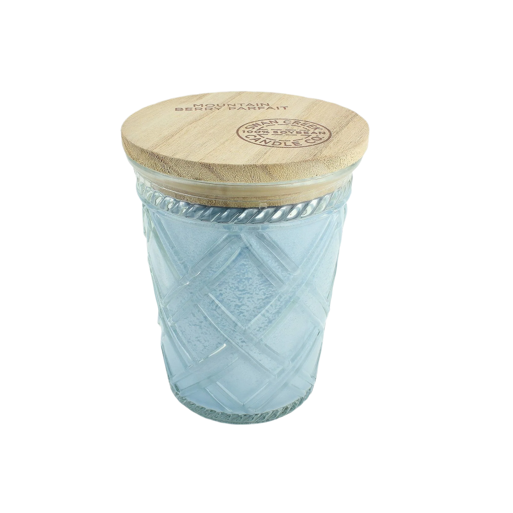 Stylish Swan Creek Mountain Berry Parfait Timeless Jar Candle 12 oz. Selected
