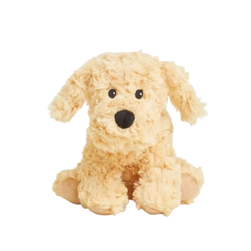 Casual Warmies Junior 9-In. Microwavable Plush Golden Dog Flexible